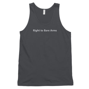 Women's tank top "Right to bare arms" - t-blurt.com