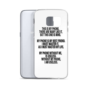 Samsung Phone Case "This is my phone" - t-blurt.com
