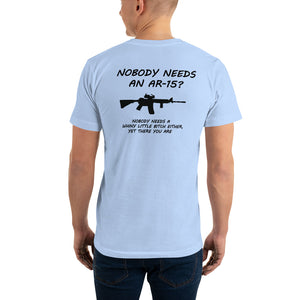 2nd Amendment Shirts, "AR-15" Men's T-Shirt - t-blurt.com