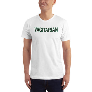 Funny Men's  T Shirts, "Vagitarian" - t-blurt.com