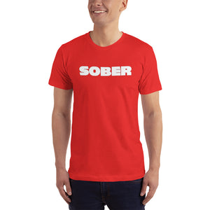 Recovery T shirts, "Sober Horizontal" - t-blurt.com