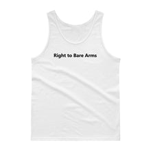 Load image into Gallery viewer, Men&#39;s Tank top &quot;Right to bare arms&quot; - t-blurt.com