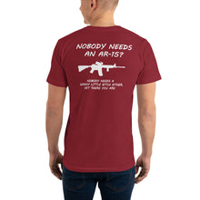 Load image into Gallery viewer, 2nd Amendment Shirts, &quot;AR-15&quot; Mens T-Shirt - t-blurt.com