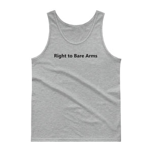 Men's Tank top "Right to bare arms" - t-blurt.com