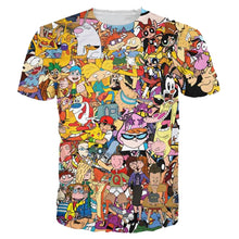 Load image into Gallery viewer, Men&#39;s 3D Cartoon T-Shirt